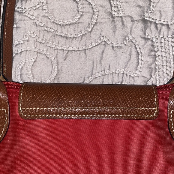 Longchamp Medium Le Pliage - Red - Picture 9 of 10